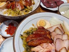 玫瑰鸡拼鹅胗饭-狮头牌卤味研究所·卤味饭(花城汇南区店)