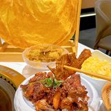 终于吃到好吃的铁锅炖了。。