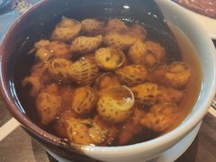 古越陈酿煮花螺-杭州西子湖四季酒店·金沙厅
