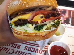 BBQ培根牛肉特堡-The Habit Burger Grill 哈比特汉堡(复兴soho店)