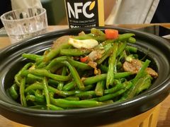 干锅辣炒刀豆丝-贯贯吉·清真餐厅(浙江中路店)