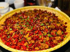 辣子鸡-万重锦·人文川菜馆(骡马市店)