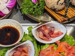 -围炉肉舍•炭烤活鳗•丹东海鲜烤肉(步行街店)