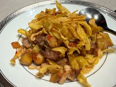 家乡老姜炒仔鸡-徽季荣派徽菜