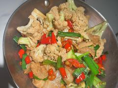 干锅有机花菜-相遇·鲜炒黄牛肉(丹阳吾悦广场店)