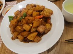 黑椒叉烧土豆丁-顺风汤馆·广府粤菜(江宸天街店)