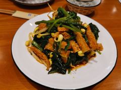 菠菜面筋-巴依老爷新疆美食(常营店)