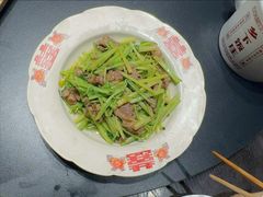 乡下芹菜炒黄牛肉-广府乡下·饭庄(新港东路店)