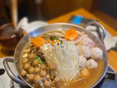木の子と鶏団子鍋-九州酒场ひこぞう(2号店)