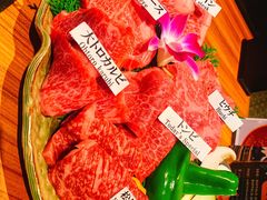 松阪牛肉拼盘-松阪牛焼肉M(法善寺横丁店)