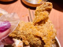 芝士味炸鸡-春熙台韩国料理·章鱼肥牛(西丽店)