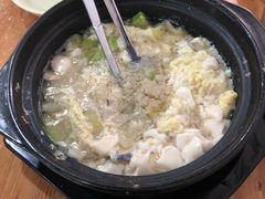 嫩豆腐汤-贤花饭店(城阳店)