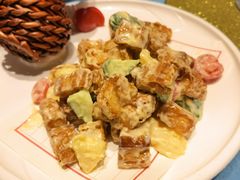 菠萝油条虾-石砰渔港·海鲜楼