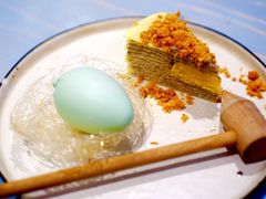 咸蛋黄肉松千层切块-随心小姐