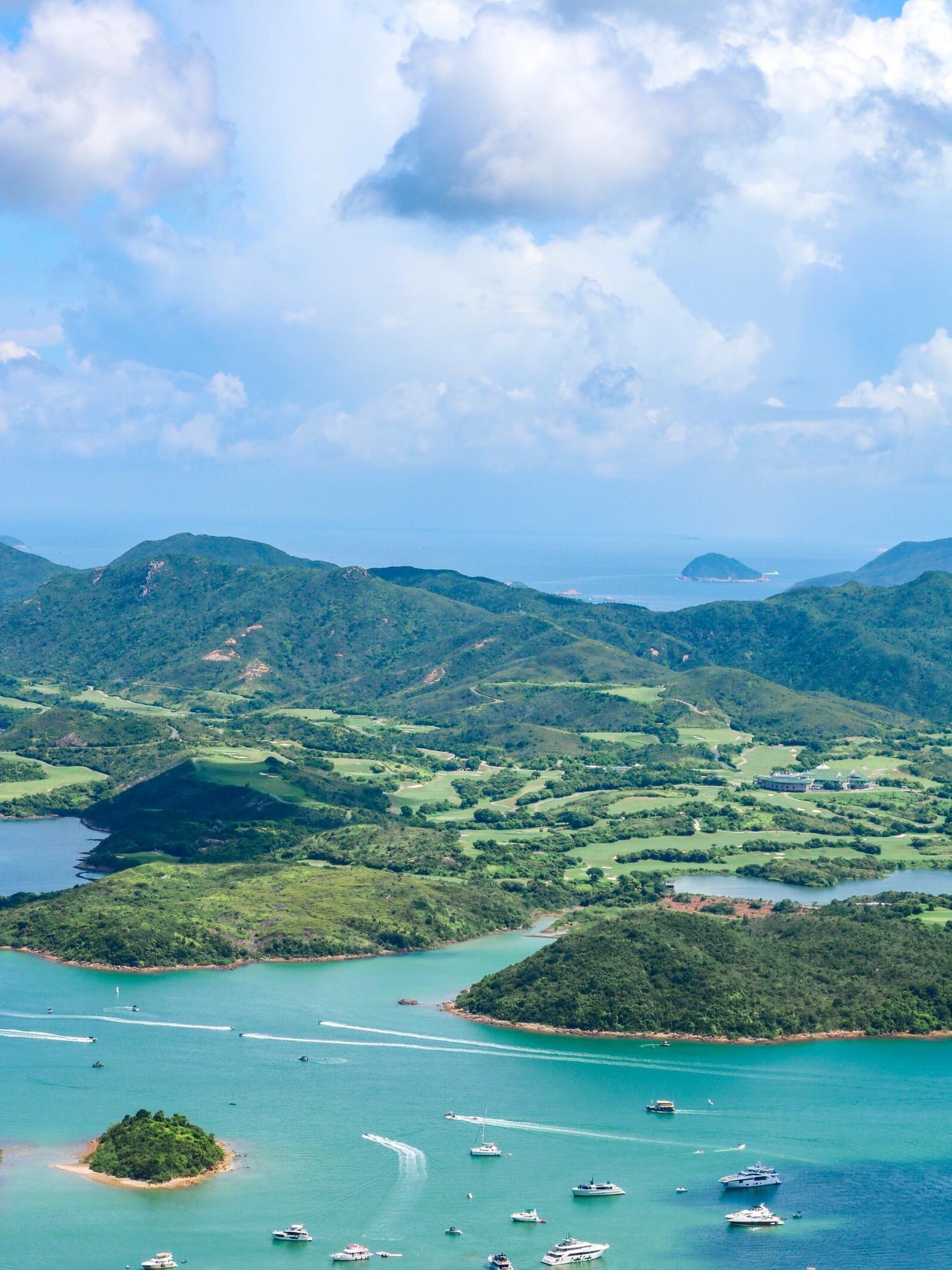 千岛湖俯瞰全景的地方图片