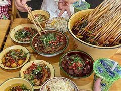 -拈签一笑黄牛肉辣卤串串