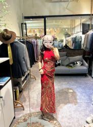 -伊莲妈妈装礼服旗袍高级定制