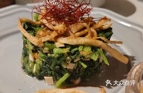 Chicken Mushroom and Spinach Salad