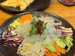 朝鲜麻酱拉皮-撒郎嘿·朝鲜民俗餐馆