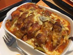芝士焗红酒厚切豬扒飯-津津飯堂