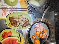 -大漠风烤肉火锅自助餐厅(鹰展店)
