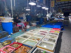 -霞涌市场海鲜摆卖区