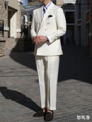 -怒马会 全麻衬西装高级定制