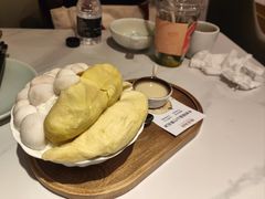 榴莲山竹雪花冰-必点海鲜·海肠捞饭大王(滨江道店)
