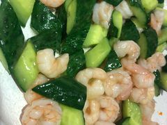 青瓜炒明虾-渝信川菜(工体店)