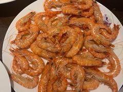 白灼斑节虾-萬國春·中菜馆(颐和公馆店)