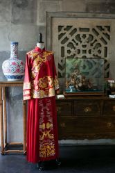 -藤薰定制中式嫁衣礼服旗袍店