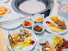 -绿岛港轩海鲜烤肉涮锅自助餐厅