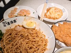 虾籽拌面-阿达师傅鱼汤面