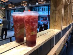 葡萄芋圆冻冻-书亦烧仙草(思进大厦店)