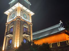 -南通濠河风景名胜区-钟楼谯楼