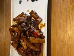 菌菇牛柳-吴越荣记苏州菜·松鼠桂鱼100%活鱼现做(斜塘老街店)