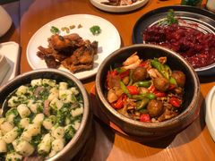 石锅蛏子牛蛙-三凤酒家·百年无锡菜(清扬茂业店)