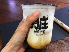 手炒黑糖脏脏茶-LELECHA乐乐茶(上海五角场万达广场店)