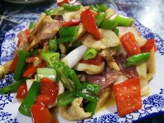 松茸炒火腿-老宅子私房菜馆(大理古城店)