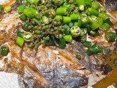 鲜青椒爽麻烤鱼-探鱼·鲜青椒爽麻烤鱼(广州花都来又来店)