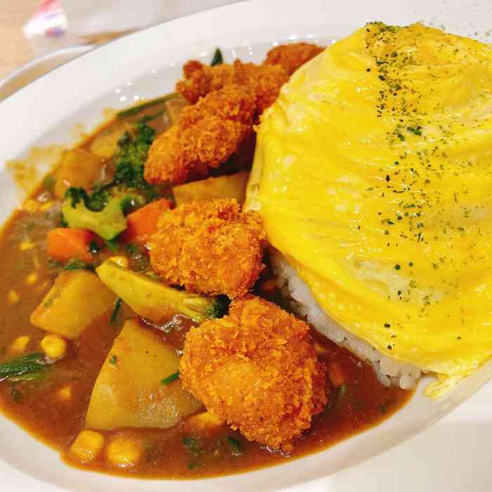 池奈·日式咖喱蛋包饭(老城根gpark店)-"闲来无事,去老城根小米之家转