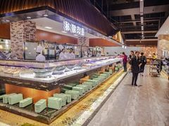 自助取餐区-九寸花汀海鲜烤肉自助(中东迪克店)