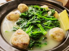 西洋菜煲鲮鱼丸-维园悦谱·海派家常菜(乌鲁木齐南路店)