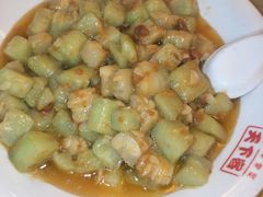 咸蛋黄丝瓜-天下客饭店(中山路店)