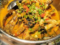 鲜紫苏煮黄骨鱼-T館·花园艺术餐厅