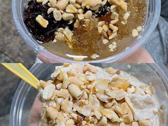 巧克力冰浆-夏食光安顺小舒冰粉冰浆(甲秀楼店)