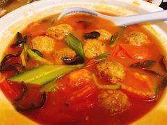 西红柿烧肉圆-吉事利茶餐厅