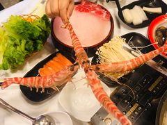 -鲜入围煮花胶鸡海鲜火锅