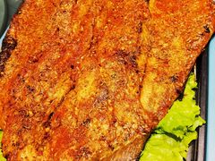 炭火烤虹鳟鱼-天毓山庄·餐厅