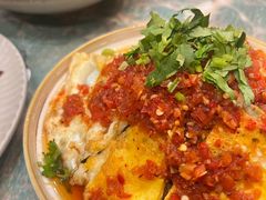 泡椒鸡蛋-浩海火烧云傣家菜(京广店)